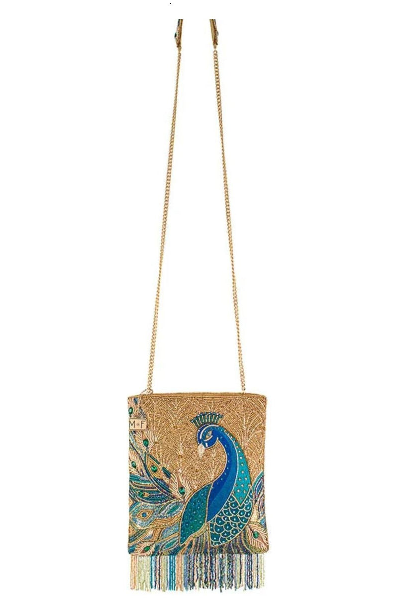 MF Peacock Feathers Bag