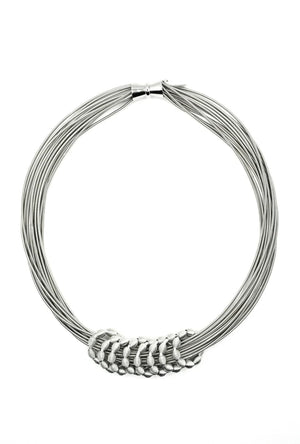 SL Piano Wire Pendant Circles