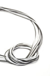 SL Piano Wire Knot Necklace