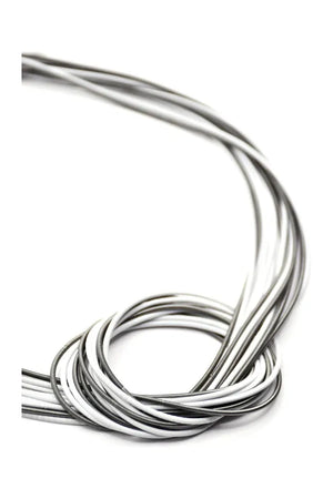 SL Piano Wire Knot Necklace