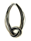 SL Piano Wire Knot Necklace