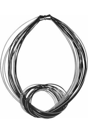 SL Piano Wire Knot Necklace