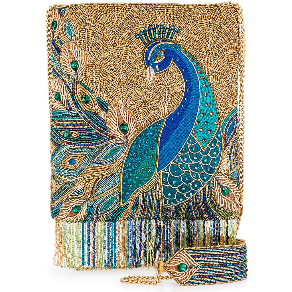 MF Peacock Feathers Bag