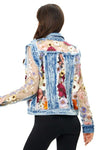 Boho Embroidered Denim Jacket