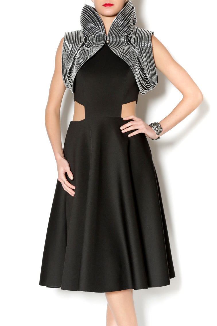 chanAmeri　2WAY RIBBON BOLERO DRESS So-Ho Zipper Bolero – Duetlagunabeach